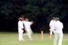 Asked what he made of the game, Umpire Lucas retorted, 'it's all a bit of a blur'.