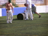 Rolling the pitch, Ibiza stylee